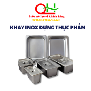 Khay Đựng Inox Topping